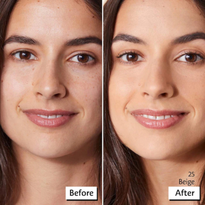 Запечена фінішна пудра з невагомим легким покриттям Sephora Microsmooth Multi-Tasking Baked Face Powder Foundation (25 Beige) 8 g