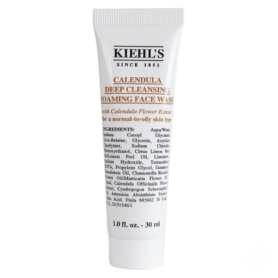 Гель-пінка для вмивання Kiehl's Calendula Deep Cleansing Foaming Face Wash 30 ml Mini