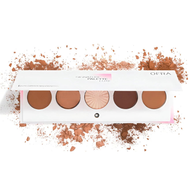 Палетка тіней і хайлайтера Ofra Signature Eyeshadow Palette Luxe 7.5 g