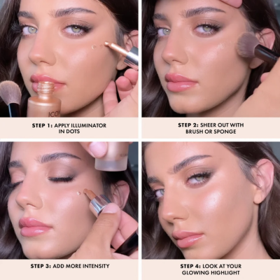 Рідкий хайлайтер Iconic London Illuminator Liquid Highlighter (Original) 2.8 ml Mini