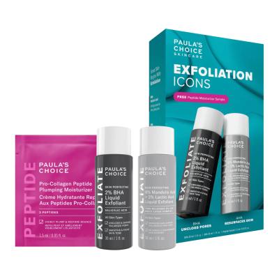 Набір для відлущення і зволоження шкіри Paula's Choice Exfoliation Icons Kit