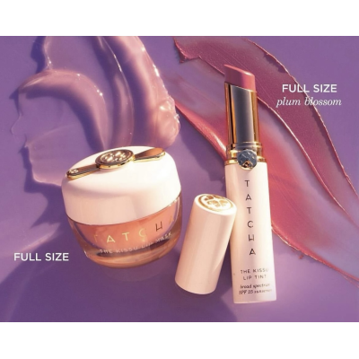 Набор для губ Tatcha Plum & Plump Lip Set