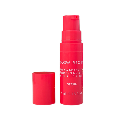 Сироватка-праймер з блюр-ефектом Glow Recipe Strawberry BHA Pore-Smooth Blur Drops 5 ml