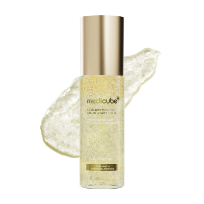 Гелева сироватка-спрей для освітлення шкіри Medicube Kojic Acid Turmeric Vita Jelly Mist Serum 100 ml
