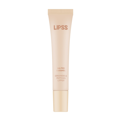 Блиск-ліппер для губ Lipss Ceramides & Peptides Lipper Salted Caramel (прозорий) 8 ml