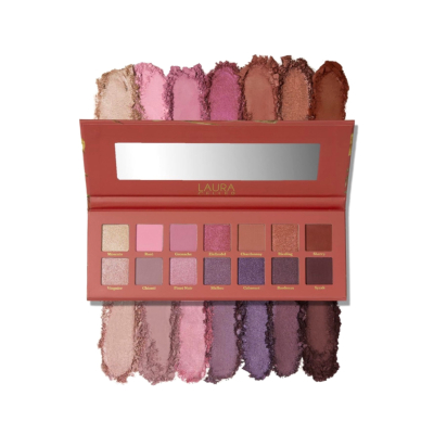 Палетка теней Laura Geller New York The Casual Collection Berry & Blossom 14 Multi-Finish Eyeshadows 14 g