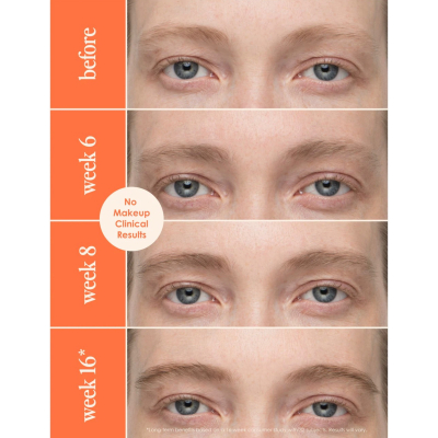 Відтінковий гель для брів + сироватка для зміцнення брів ​​​(Light) Grande Cosmetics GrandeBROW 2 в 1 Tinted Brow Gel And Brow Enhancing Serum 3.5 ml