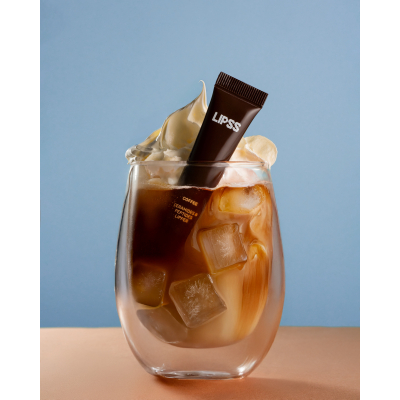 Блиск-ліппер для губ Lipss Ceramides & Peptides Lipper Coffee (коричневий) 8 ml