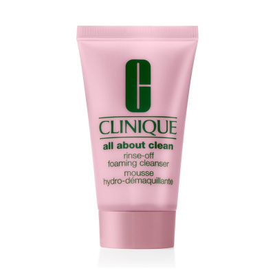 Пенка-мус для умывания Clinique All About Clean Rinse-off Foaming Cleanser 30 ml