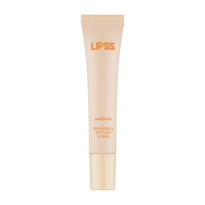 Блиск-ліппер для губ Lipss Ceramides & Peptides Lipper Mandarin (прозорий) 8 ml