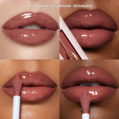 Блиск - плампер для губ (Medium/Deep) Charlotte Tilbury Pillow Talk Big Lip Plumpgasm Plumping Lip Gloss 5.5 ml