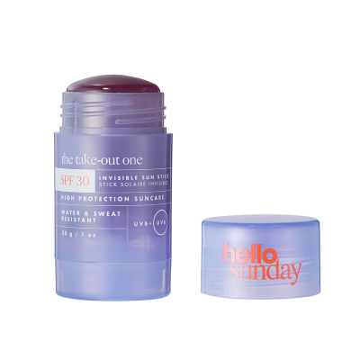 Солнцезащитный стик для лица и тела Hello Sunday The Take-Out One Invisible Sun Stick SPF30 (30 g)