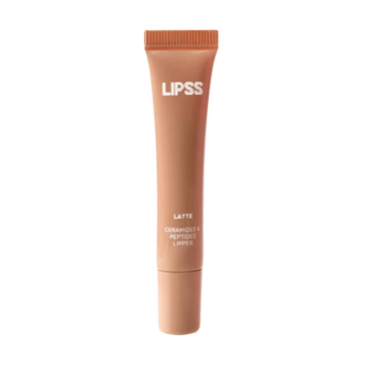 Блиск-ліппер для губ Lipss Ceramides & Peptides Lipper Latte (бежевий) 8 ml