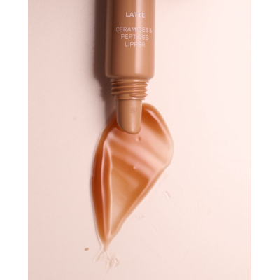 Блиск-ліппер для губ Lipss Ceramides & Peptides Lipper Latte (бежевий) 8 ml