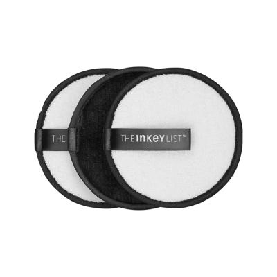 Багаторазові очищаючі диски для обличчя The Inkey List Reusable Double-Sided Cleansing Pads 3 шт