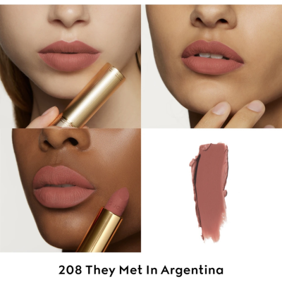 Матова помада Гуччі Rouge Matte Lip Color (They Met in Argentina 208) 1 g Mini