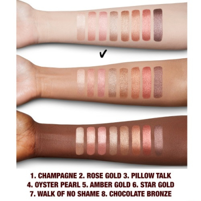 Кремові тіні Charlotte Tilbury Eyes to Mesmerise (Pillow Talk) 7 ml (без коробочки, з набору)