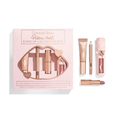 Набір для макіяжу у відтінку Pillow Talk Charlotte Tilbury Pillow Talk Iconic Lip and Cheek Secrets