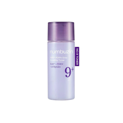 Відновлюючий тонік для сяйва шкіри Numbuzin No.9 NAD+ PDRN Glow Boosting Toner 30 ml Mini