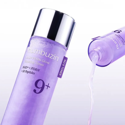 Восстанавливающий тоник для сияния кожи Numbuzin No.9 NAD+ PDRN Glow Boosting Toner 30 ml Mini