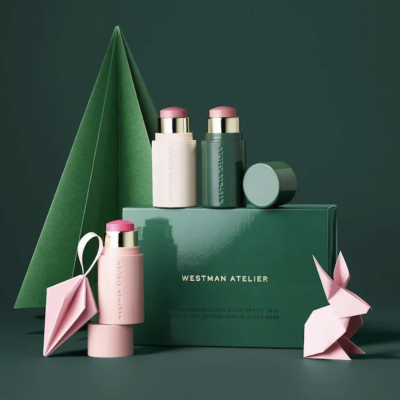 Румяна Westman Atelier Baby Cheeks Lip + Cheek Cream Blush Stick (Poppet) 2.5 g (без коробочки, из набора)