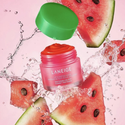 Ночная маска для губ Laneige Lip Sleeping Mask Watermelon Pop 3 g Mini