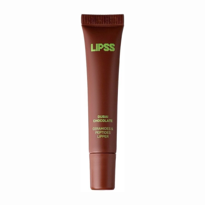 Блиск-ліппер для губ Lipss Ceramides & Peptides Lipper Dubai Chocolate 8 ml