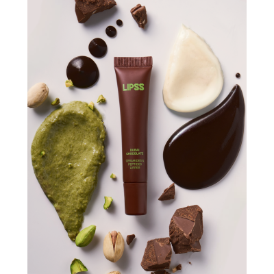 Блеск-липпер для губ Lipss Ceramides & Peptides Lipper Dubai Chocolate 8 ml