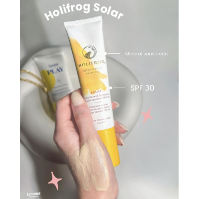 Мінеральний сонцезахисний крем з SPF30 Holifrog Solar Daily Mineral Sunscreen SPF30 (60 ml)