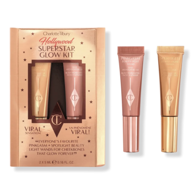 Набір хайлайтера і рум‘ян Charlotte Tilbury Hollywood Superstar Glow Kit (2x5 ml)