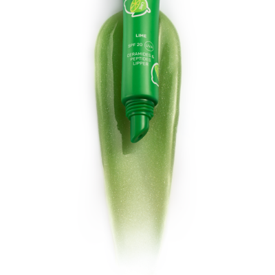 Блиск-ліппер для губ Lipss Ceramides & Peptides Lipper Lime Summer (прозорий із срібно-зеленими блискітками) 10 ml