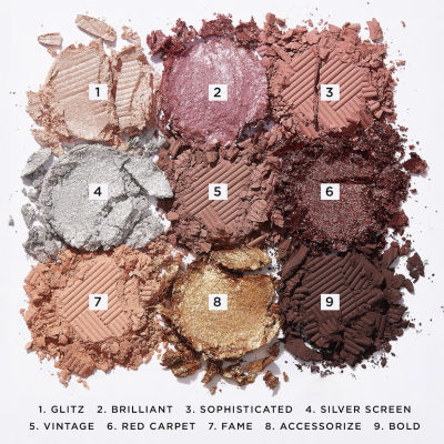 Палетка тіней Tarte The Big Eyeshadow Palette Glitz 9x1.6 g
