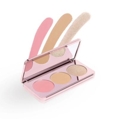 Контурна палетка Girlactik Blush Me & Glow Face Palette (Light) 8.4 g