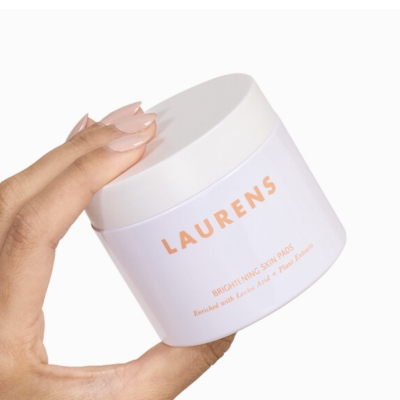 Очищаючі пади для обличчя Laurens Skincare Brightening Skin Pads 50 шт