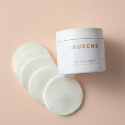 Очищаючі пади для обличчя Laurens Skincare Brightening Skin Pads 50 шт