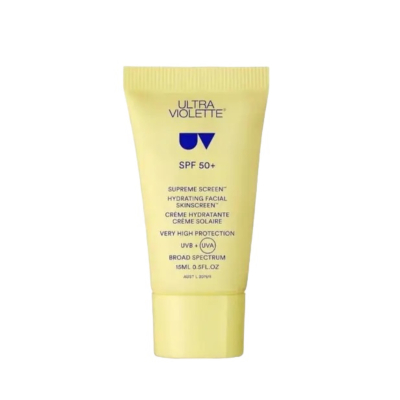 Сонцезахисний зволожуючий крем для обличчя з SPF50 Ultra Violette Supreme Screen Hydrating Facial Skinscreen SPF 50+ 15 ml