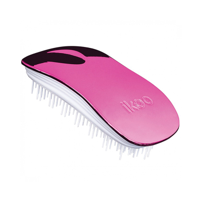 Расческа-детанглер для бережного расчесывания IKOO Oyster (малиновый)