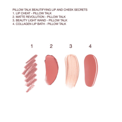 Подарочный набор Charlotte Tilbury Pillow Talk Beautifying Lip And Cheek Secrets