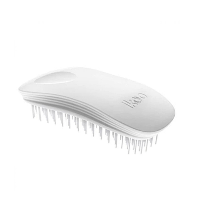 Расческа-детанглер для бережного расчесывания IKOO Oyster (белый)