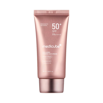 Сонцезахисний крем з сяючим ефектом Medicube Collagen Firming Sun Cream SPF50 (50 ml)