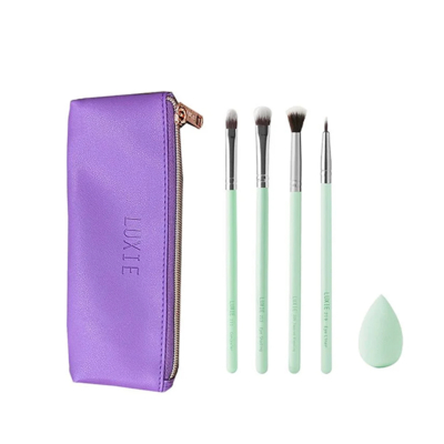 Набір пензлів для макіяжу очей та спонж Luxie Brush Set