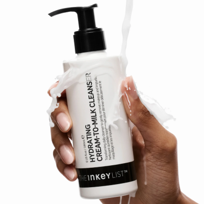 Зволожувальне крем-молочко для очищення обличчя The Inkey List Hydrating Cream-To-Milk Cleanser 240 ml