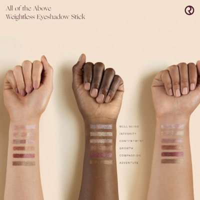 Кремовые тени в стике Rare Beauty All of The Above Weightless Eyeshadow Stick (Well-Being) 1.3 g