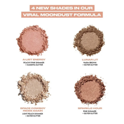 Лимитированная палетка спарклов для век Urban Decay Space Cowboy Eyeshadow Quad Palette 6 g