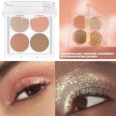 Лимитированная палетка спарклов для век Urban Decay Space Cowboy Eyeshadow Quad Palette 6 g