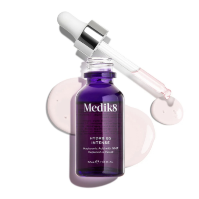 Інтенсивно зволожуюча сироватка з гіалуроновою кислотою Medik8 Hydr8 B5 Intense Hyaluronic Acid with NMF Replenish&Boost 30 ml