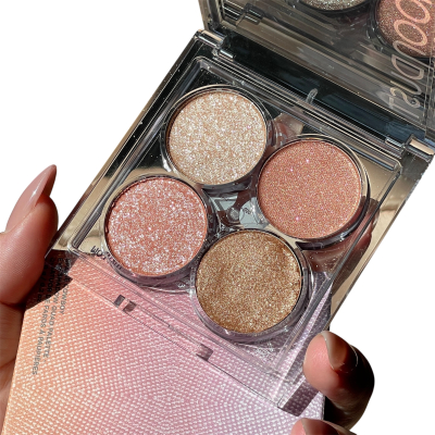 Лімітована палетка спарклів для повік Urban Decay Space Cowboy Eyeshadow Quad Palette 6 g (Уцінка) 