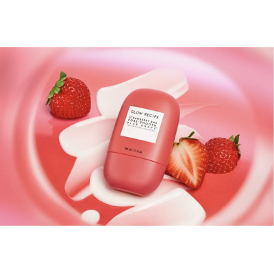Сыворотка-праймер с блюр-эффектом Glow Recipe Strawberry BHA Pore-Smooth Blur Drops 30 ml