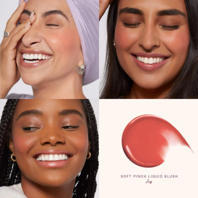Рідкі кремові рум'яна Rare Beauty by Selena Gomez Soft Pinch Liquid Blush (Joy) 3.2 ml (без коробочки, з набору)