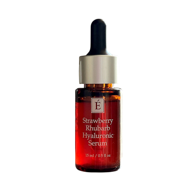 Сироватка з гіалуроновою кислотою, полуницею та ревенем Eminence Organic Skin Care Strawberry Rhubarb Hyaluronic Serum 15 ml